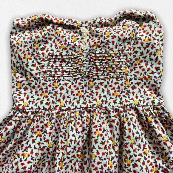 BeBop Strapless Floral Dress - Picture 3 of 5